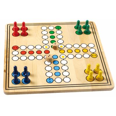 China Manufacturer Wooden Board Chinese Ludo Game Set Game Chess for sale