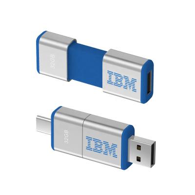 China Compatible with PC and Type-C Dual USB-C OTG Flash Type C OTG USB Smartphone USB Drive 2.0 3.0 Flash Drives 8G 16G 32G 64G 128G for sale