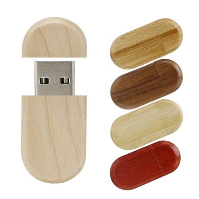 China OEM Eco-Friendly High Quality Wooden Usb Flash Drive Stick 128GB 64GB Pendrive 32GB 16GB 8GB 4GB 2GB Custom Logo Pen Drive Wooden for sale