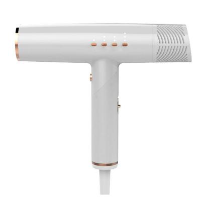 China Foldable Easy To Use 2 In 1 Rotating Hot Air Blow Hair Dryer Styler One Step Brush And Volumizer Electric Comb Small Brush for sale