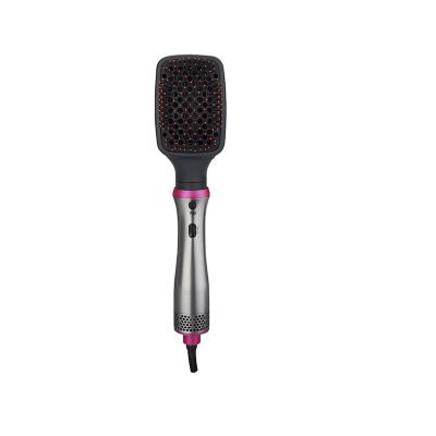 China Ionic Private Label Detachable Design Rotating Hot Air Blow Hair Dryer and Volumizer Electric Comb Small Styler One Step Brush for sale