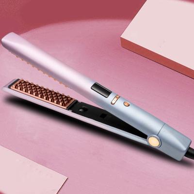 China Safety Hair Straightener Negative Ceramic Ion Hair Straightener Flat Iron for sale