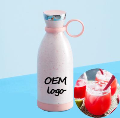 China Custom Maker USB 350ML Rechargeable Mini Portable Wireless Protable Blender OEM Factory Logo Fresh Fruit Milk Coffee Food Blender High Efficiency for sale