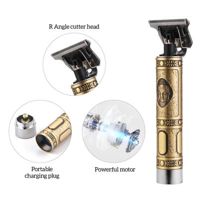 China Amazon Hotselling Eco-Friendly Painless Men's Grooming Rechargeable Hair Shaving Removal Machine Beard Hair Trimmer for sale