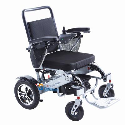 China Aluminum Alloy China Manufacturer Power Wheelchair Motor Lithium Battery Lightweight Electric Wheelchair for sale