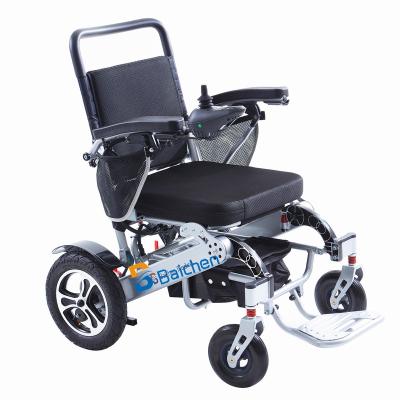 China Portable Folding Electric Wheelchair Older Motor Products Aluminum Alloy CE Care Electric Wheelchair for sale