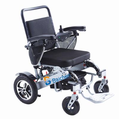 China 2021 Super Cheap Price Aluminum Alloy Power Wheelchair Remote Foldable Motor for sale