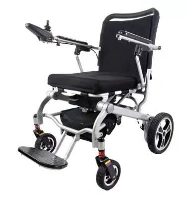 China New Lightweight Aluminum Alloy Power Wheelchairs Foldable Portable Electric Wheelchair With Joystick Controller for sale