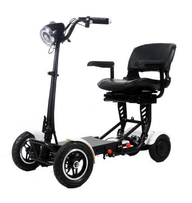 China Unisex Fast Disability Four Wheel Electric Mobility Scooter Lithium Battery Portable Mobility Scooter for sale