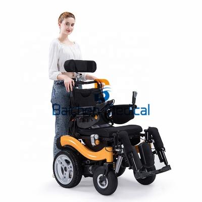 China Factory Direct Sale Single Use Elevating Wheelchair Adjustable Climbing Offroad Wheelchair for sale