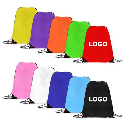 China Custom Eco-Friendly Logo Shoe Dust Bag Drawstring Travel Shoe Storage Bag For Women Men for sale