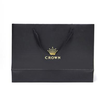 China Recyclable Custom Logo Luxury Eco Friendly Shopping Paper Bag For Shopping for sale