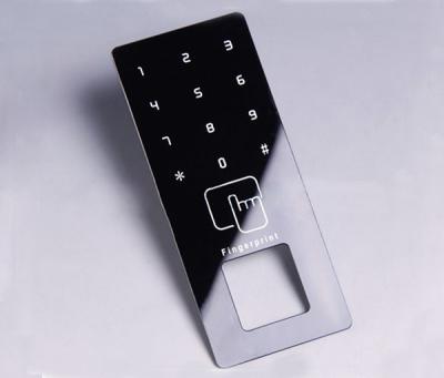 China Black ESD Capacitive Membrane Switch Control Panel 6H Hardness Customized for sale