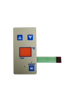 China Matt Surface LED Membrane Switch , Autotype F200 Overlay LED Membrane Panel Switch for sale