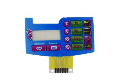 China Silk Printing FPC Membrane Switch , Light Weight Tactile Switch Keypad for sale