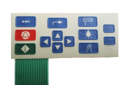 China Pillow Embossing Membrane Switch High Performance Fast Response Capability for sale