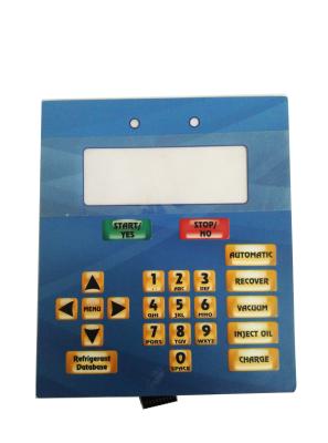 China Membrane Switch Foil Keyboard Four - Color Printing Panel 0.05-1.0mm Thickness for sale