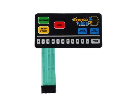 China Film Panel Control Membrane Switch Keypad Durable For EXPRESS CUBE System for sale