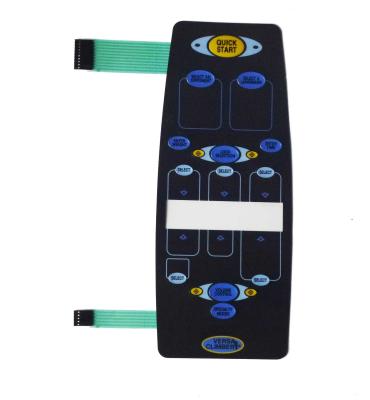 China PET Membrane Switches Keyboard For Climber Indoor Strength Training Control for sale