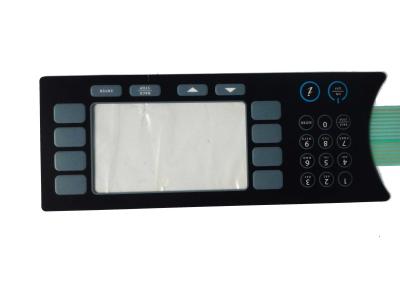 China ESD Shielding Layer Membrane Switches Keyboard SIlicone Keypad Rubber Keys for sale