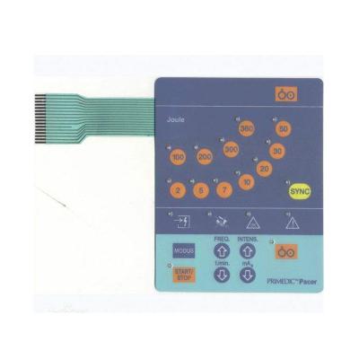 China Metal Domes Backlit Membrane Switch Keyboard Completely Sealed Surface for sale