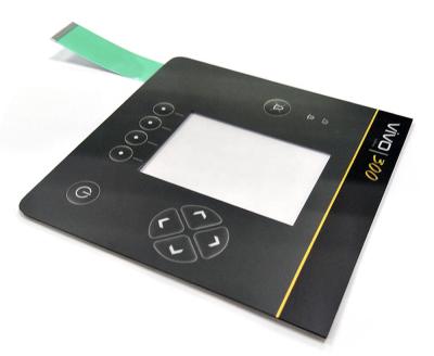 China Embossed Foil Panel LED Membrane Switches Keypad For VIVO Phone Test for sale