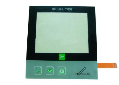 China Transparent Window PMMA Capacitive Panel , PMMA Membrane Switch Keypad for sale