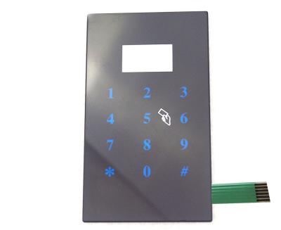 China Metal Dome Custom Capacitive Touch Panel Keypad Switch For Smart Password Locker for sale