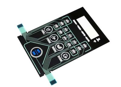 China Silk Printed PMMA Deadfront Panel Touch Switch With ZIF Connector Rohs CE for sale