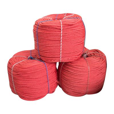 China 3strand 4 Strand PP Polypropylene Rope PE Polyethylene Marine Rope for sale