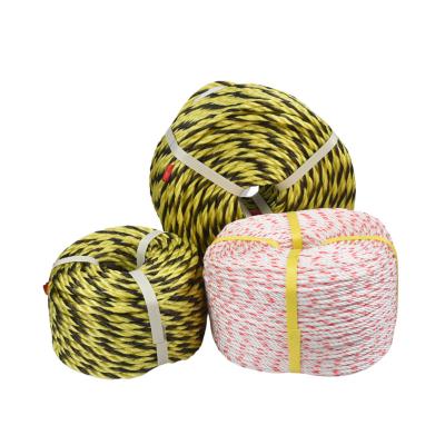 China Navy 20mm Jute Twist Rope 3 Strands For Binding Floats Packing And Reling for sale