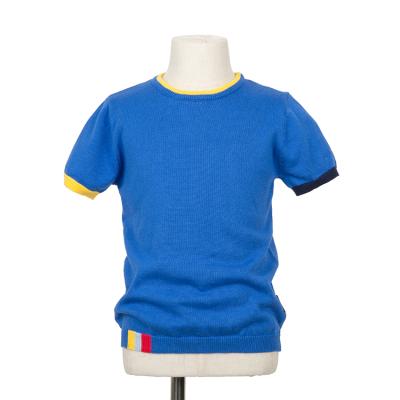 China 2021 Wholesale Cotton Breathable Plain White 100% Short Sleeve Little Boys O-neck T-shirt For Casual for sale