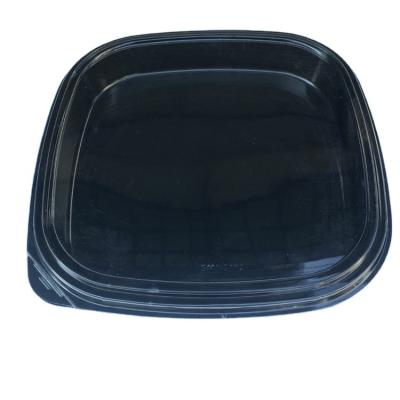 China Japanese Style Disposable Restaurant SM1-3112Black Picosecond Food Packaging Eco Takeaway Plastic Bento Box Container for sale