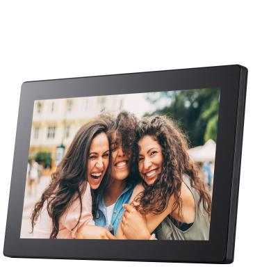 China Wifi 12 inch 16GB IPS touch screen wifi photo picture frame smart digital share 10 photos via APP email cloud for sale