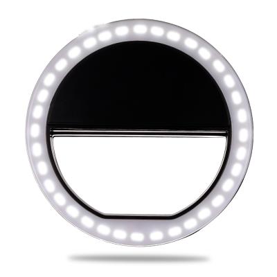 China PC 36 Led Flash Selfie Ring Light Portable Led Light Camera Selfie Light for sale