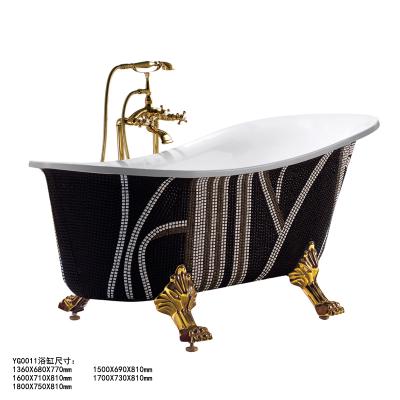 China Flooring Mosaic Wholesale Chinese Illustrations Mosaic Slab Mosaic Black Bathtub for sale