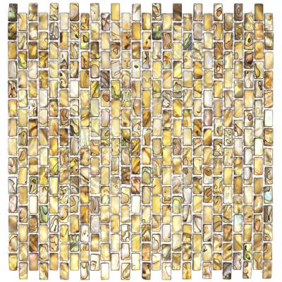 China Parquet Backplash Design Living Room Decor Mosaic Wall Slab Shell Mosaic Slab for sale