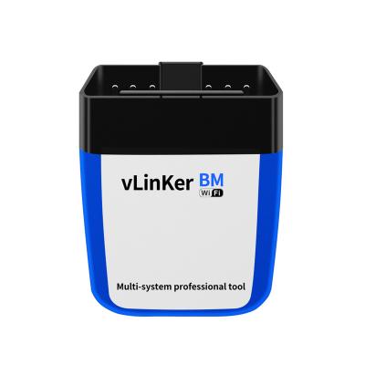 China ALL Newest Vgate Cars 2022 vLinker BOM Tool ELM327Professional WiFi OBD2 Multi System Original Car Diagnostic Scanner Tool For BMW for sale