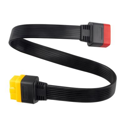 China Automotive OBDII 16 Pin Male To Female Extension Cable For Thinkdiag Easydiag OBD2 Connector 16 Pin Diagnostic Tool ELM327 OBD 2 Cable for sale