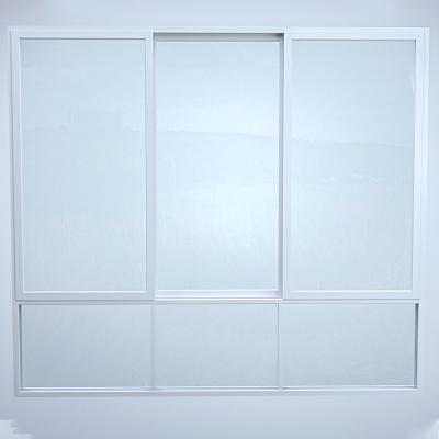 China China CE Certified High Quality Simple Wind Pressure Bedroom Balcony PVC Slip Resistant Sliding Window for sale