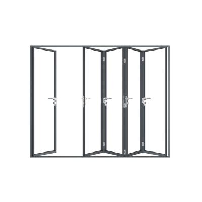 China Modern Promotion Price Customized Kitchen House Office Apartment Glass Folding Door for sale