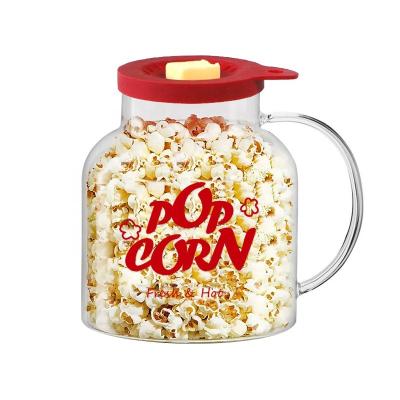 China Homemade Hotel Microwave Popcorn Popper with BPA Free Silicone Lid and Handle for sale