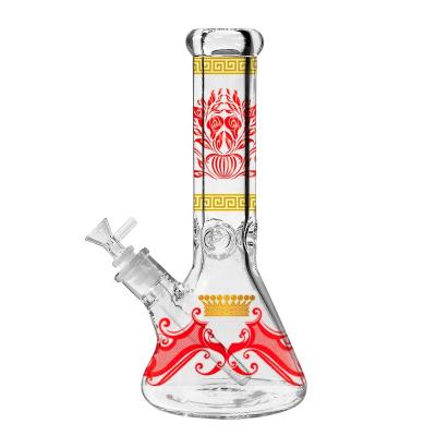 China Wholesale New Design High Quality Clear Glass Hookah Shisha Glass Hookah With Competitive Price for sale