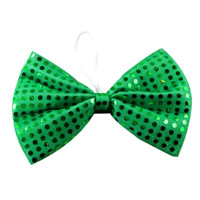 China Cheap Green Plastic+Cloth St Patricks Day Decoration Shamrock Fancy Party Glass Shutter Costume Set for sale