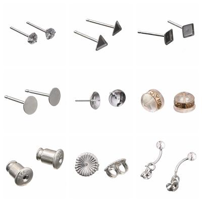 China 925 Sterling Silver Simple Wholesale Jewelry Findings And Components For DIY Jewelry Making for sale