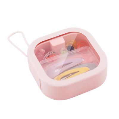 China Pocket Viable Customizable Multifunctional Creative Plastic Desktop Push Portable Plastic Storage Box for sale