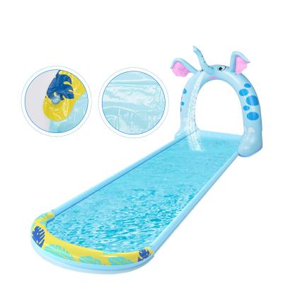 China Watersports Water Slides Inflatable Backyard,Wholesale PVC Outdoor Spray Water Slide Mat for sale