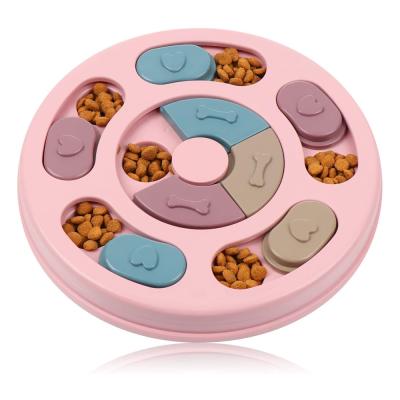 China Newly Design Sustainable Pet Goods , Interactive Puzzle Smart Pet Feeder for sale