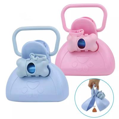 China Wholesale Multifunctional Stocked Pet Poop Bag Dispenser With Pet Pooper Scooper for sale