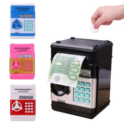 China Automatic ATM Password Piggy Bank Piggy Bank Saving, Plastic Custom Electronic Kids Piggy Bank Toy for sale